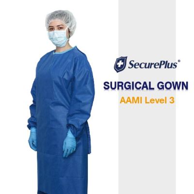SecurePlus® Sterile Standard Surgical Gown AAMI Level 3, 25 x 6.80/pack