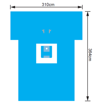 SECUREPLUS® KNEE ARTHROSCOPY DRAPE