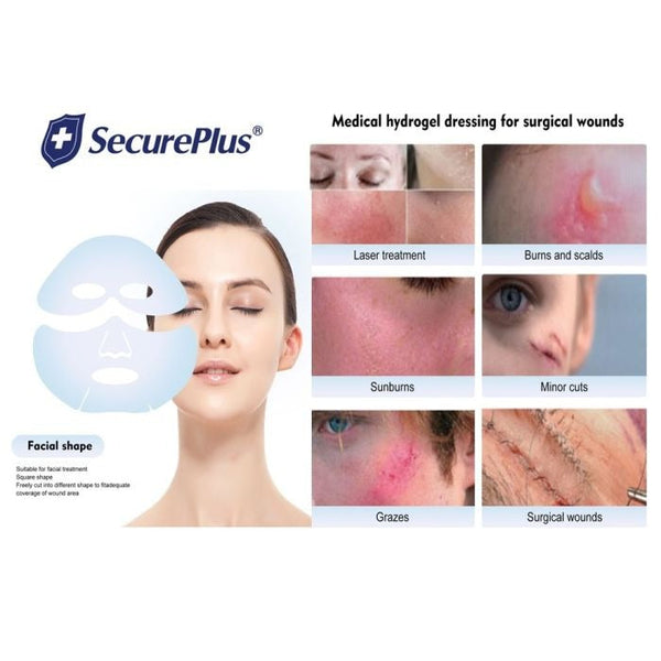 Secure Plus Medical Hydrogel Dressing Kit – TGA Approved Class IIa, 10-Box Pack
